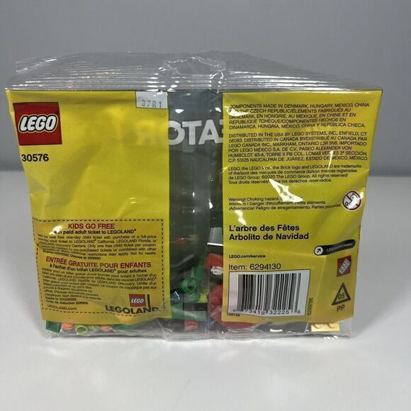 Lego Christmas Holiday Tree 30576 New Factory Sealed Polybag Retired - Picture 2 of 2